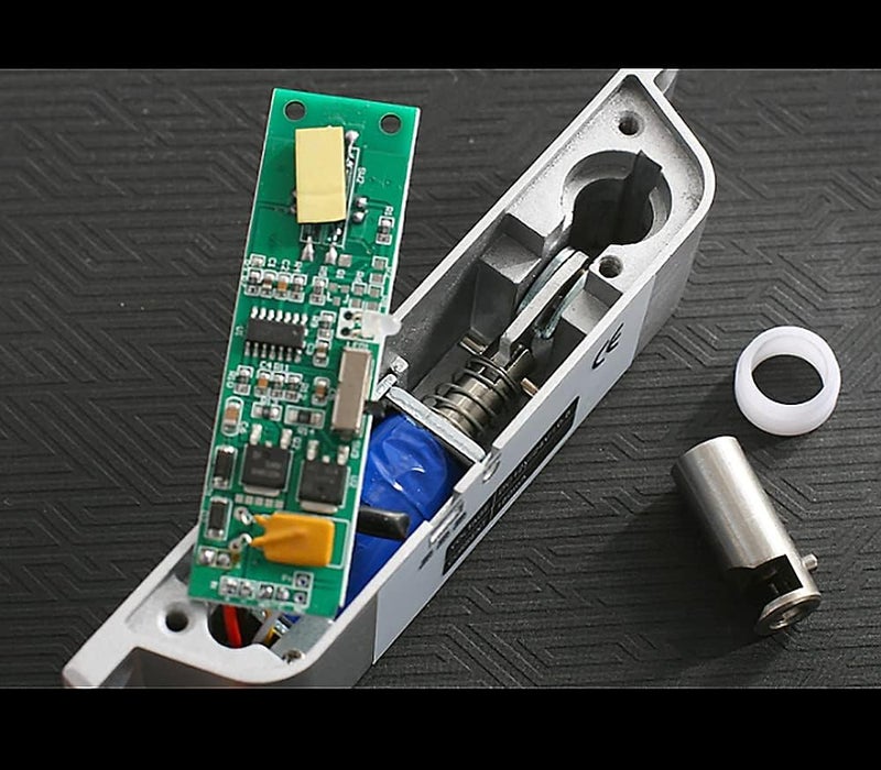 HENAXSAD قفل كهربائي هيرناس DC 12V، قفل باب إلكتروني بنمط NC آمن عند الفشل، مع تأخير زمني قابل للتعديل، قفل مزلاج كهربائي للتحكم في الوصول إلى الباب - Image 5